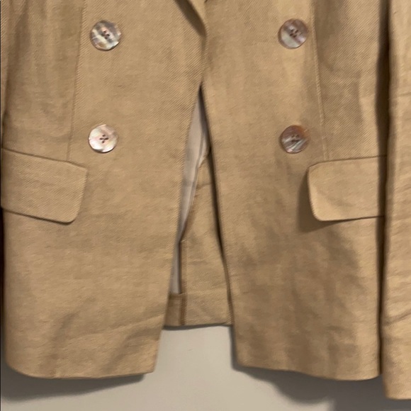 Sportmax Linen double breasted Blazer jacket - Picture 4 of 10